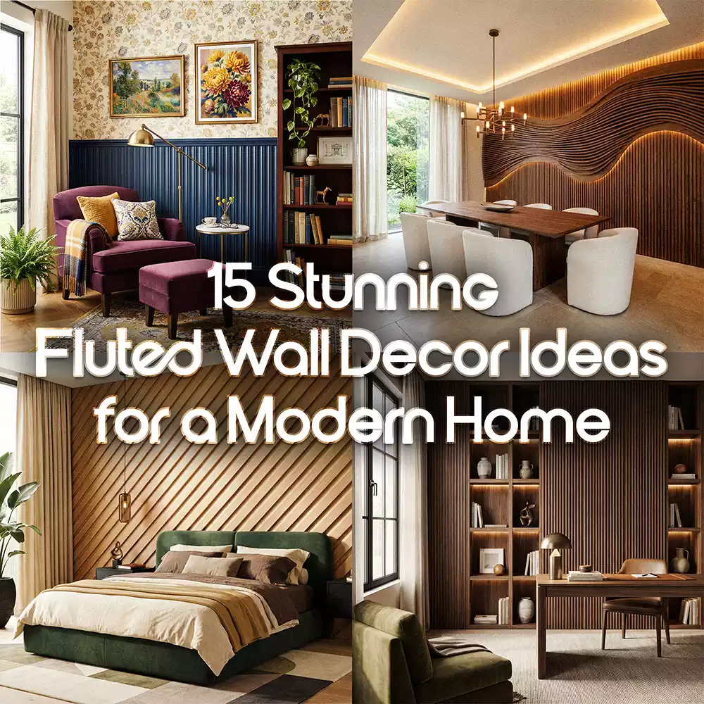 15 Stunning Fluted Wall Decor Ideas for a Modern Home