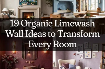 19 Organic Limewash Wall Ideas to Transform Every Room